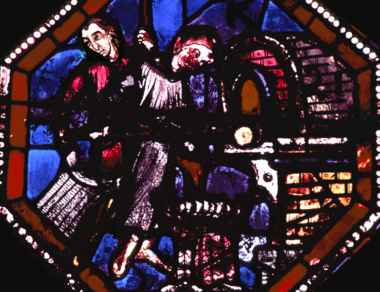 Apse, Joan of Arc Chapel, window 2, section 2