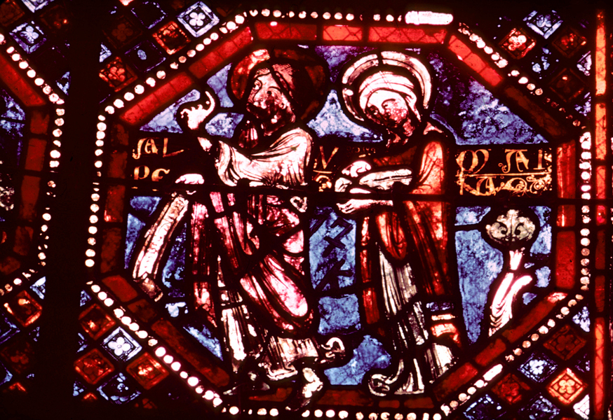 Apse, Joan of Arc Chapel, window 2, section 6