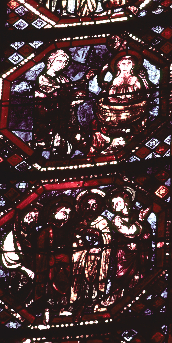Apse, Joan of Arc Chapel, window 2, section 12-10