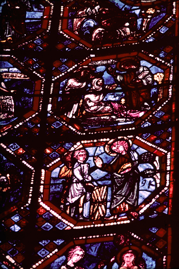 Apse, Joan of Arc Chapel, window 2, section 14-16