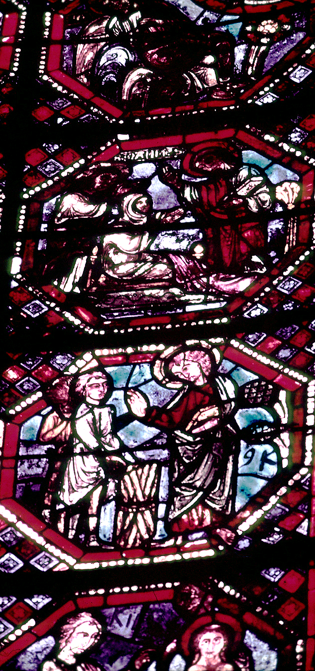 Apse,Joan of Arc Chapel, window 2, section 14-16