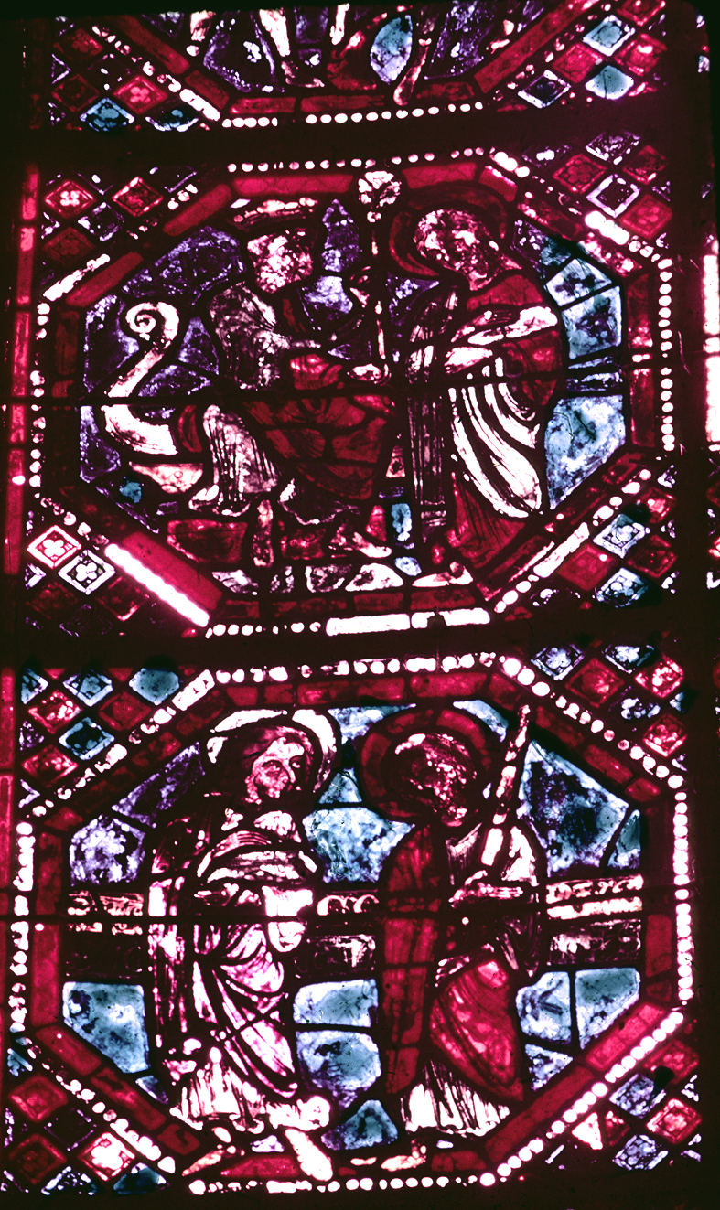 Apse, Joan of Arc Chapel, window 2, section 9-11
