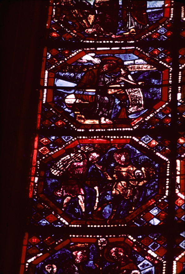 Apse, Joan of Arc Chapel, window 2, section 13-15