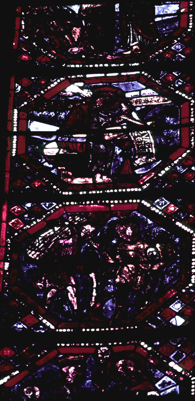 Apse, Joan of Arc Chapel, window 2, section 13-15