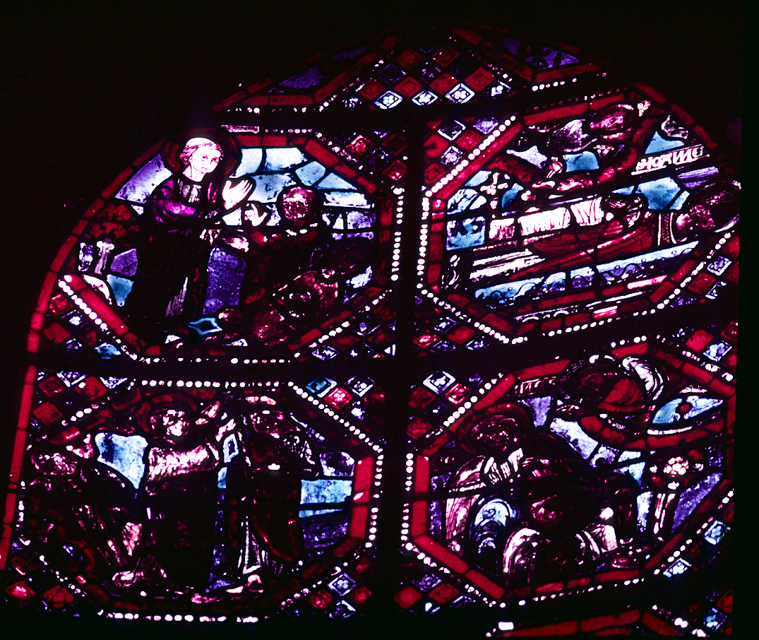 Apse, Joan of Arc Chapel, window 2, top
