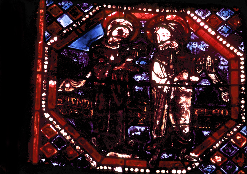Apse, Joan of Arc Chapel, window 2, section 5