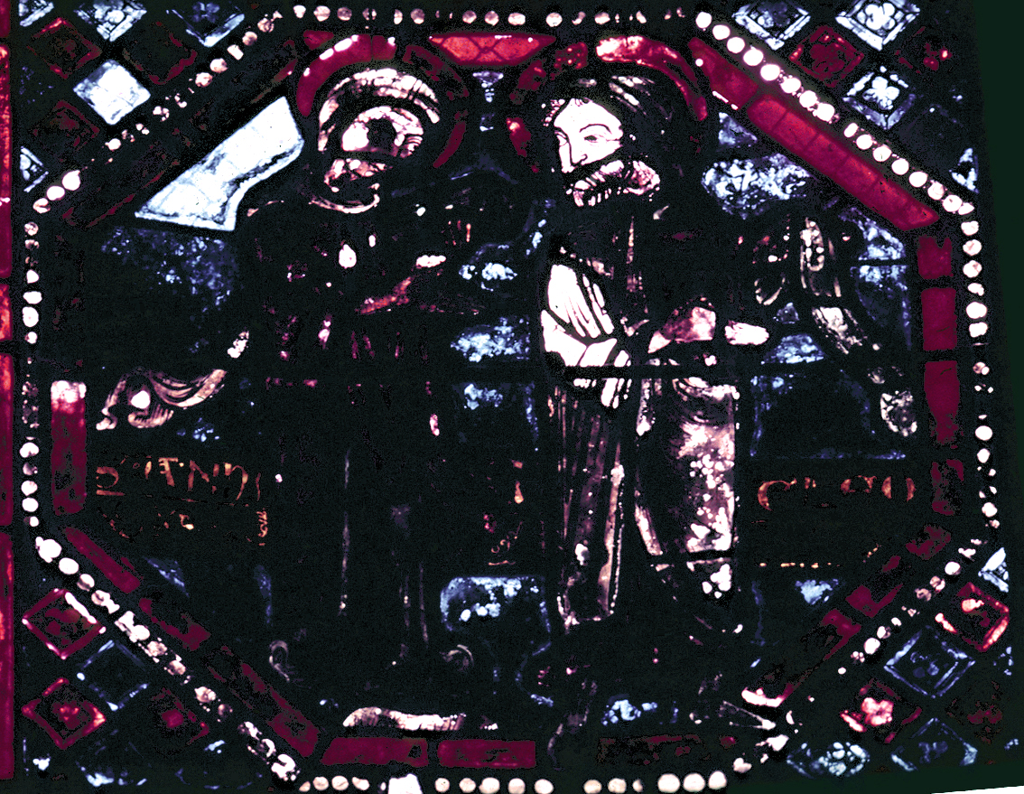 Apse, Joan of Arc Chapel, window 2, section 5