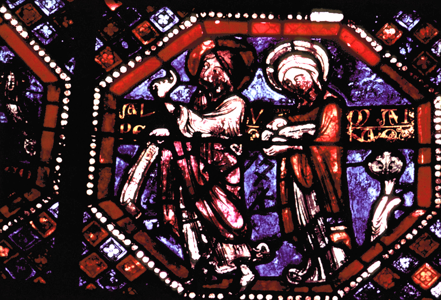 Apse, Joan of Arc Chapel, window 2, section 6