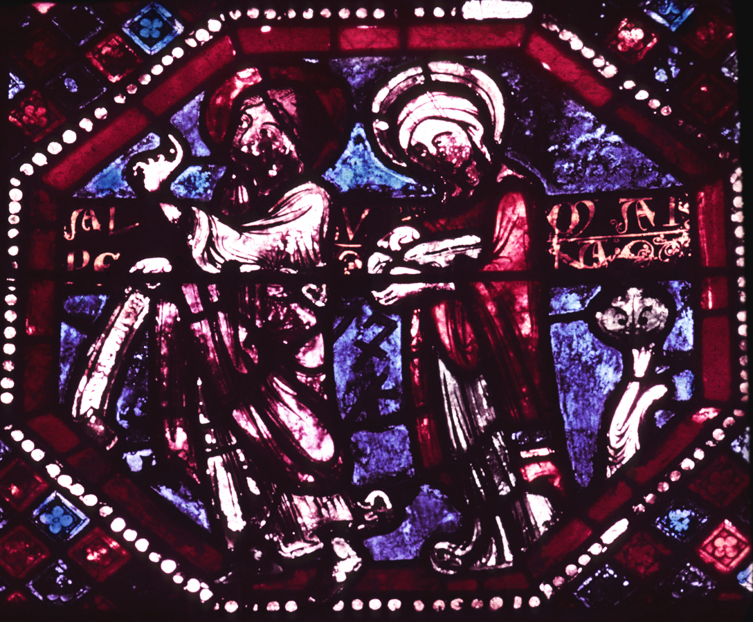 Apse,Joan of Arc Chapel, window 2, section 6