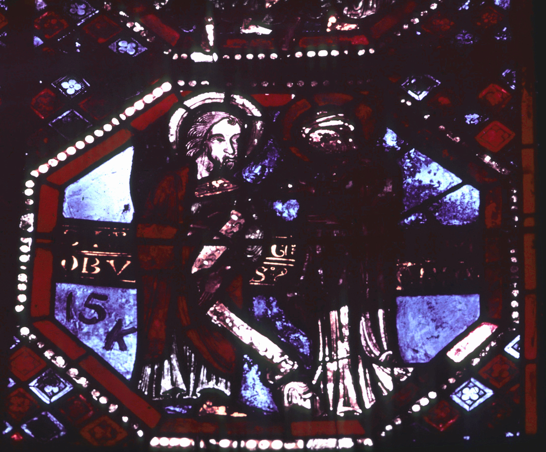 Apse, Joan of Arc Chapel, window 2, section 8