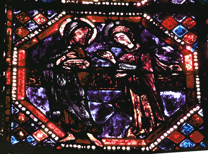 Apse, Joan of Arc Chapel, window 2, section 7
