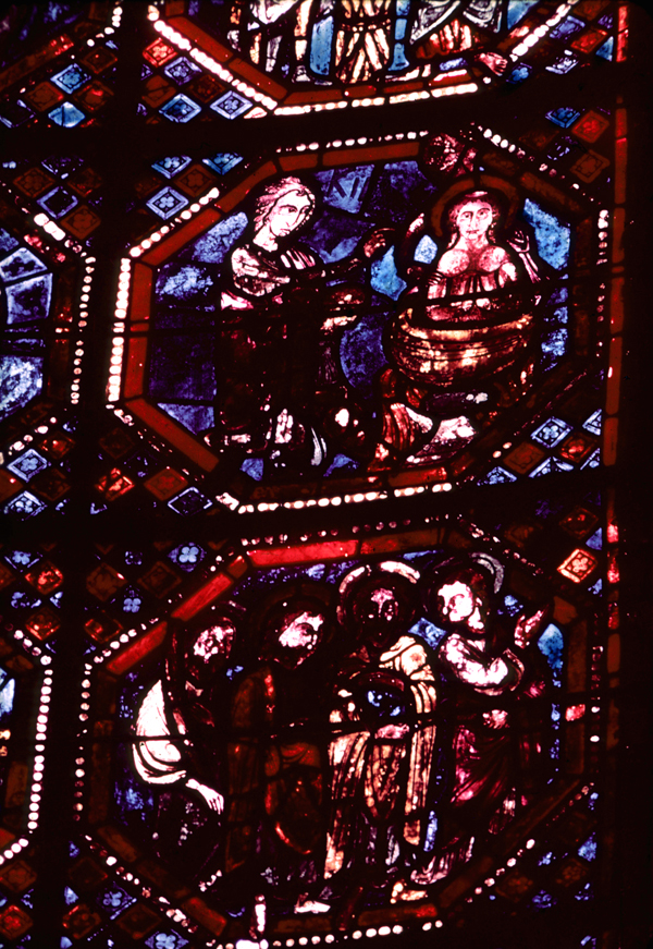 Apse, Joan of Arc Chapel, window 2, section 12-10