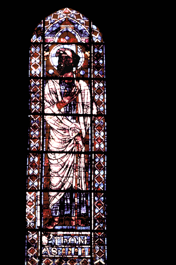 Choir clerestory, window 4, section C