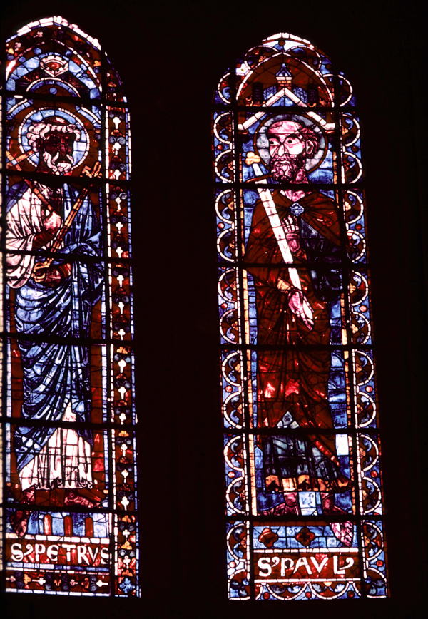 Choir, clerestory, window 2, section AB
