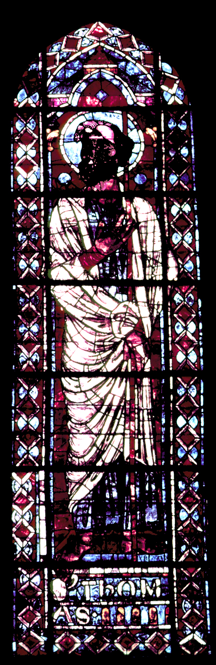 Choir clerestory, window 4, section C