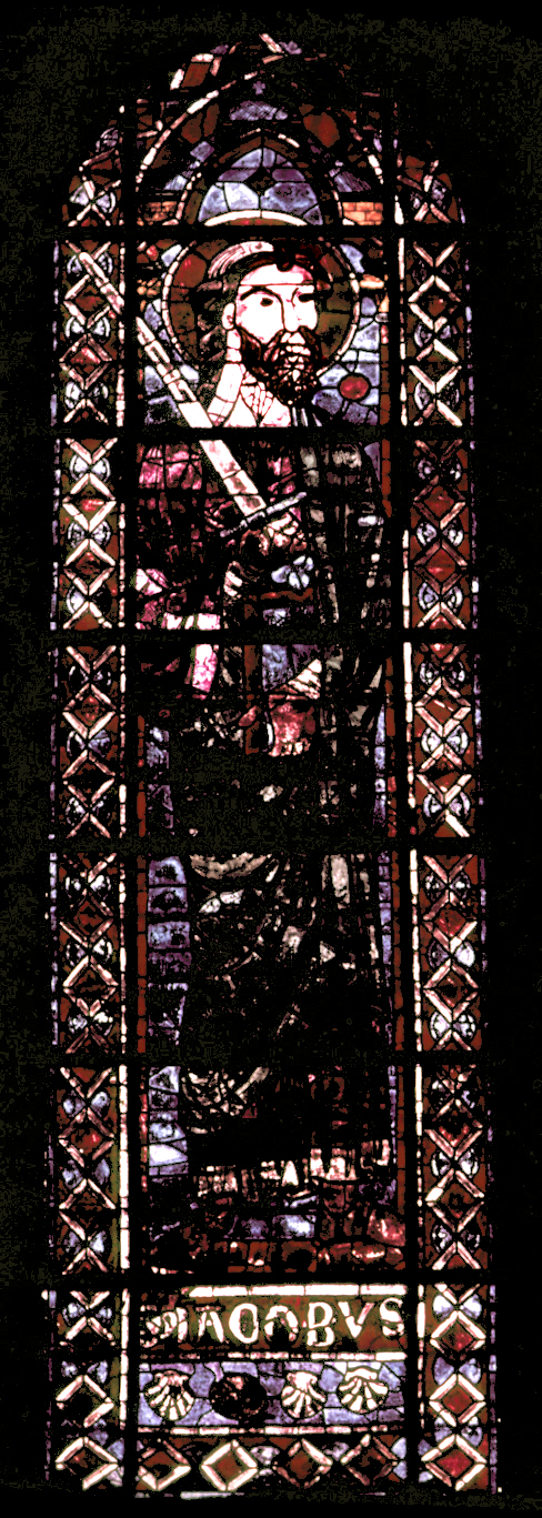 Choir clerestory, window 4, section A