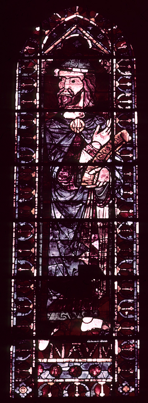 Nave clerestory, wall north, window 7X, section C