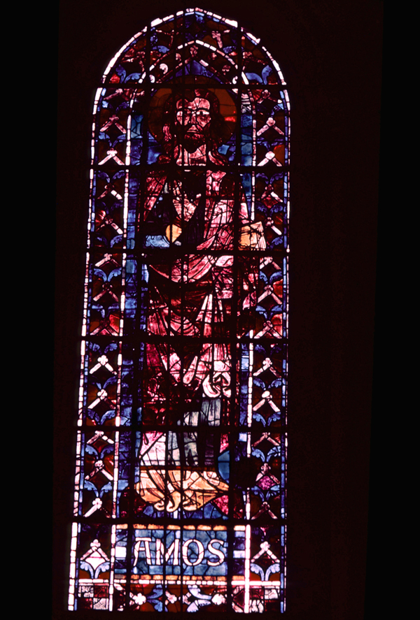 Nave clerestory, wall north, window 7x, section B