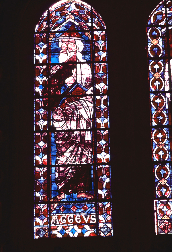 Choir, clerestory, window 5x, section A