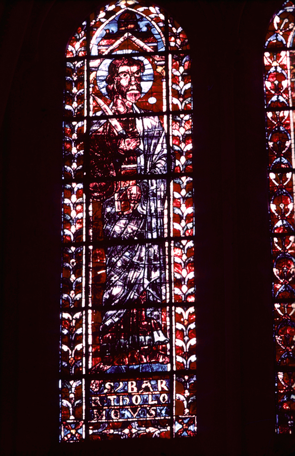 Choir clerestory, window 5, section A