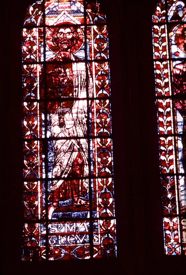 Choir clerestory, window 5, section B