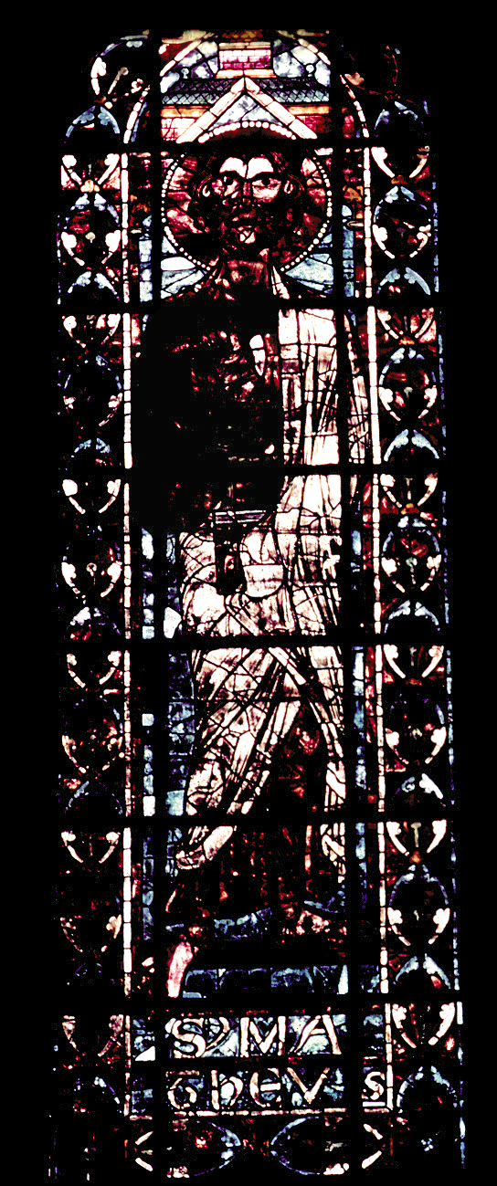 Choir clerestory, window 5, section B