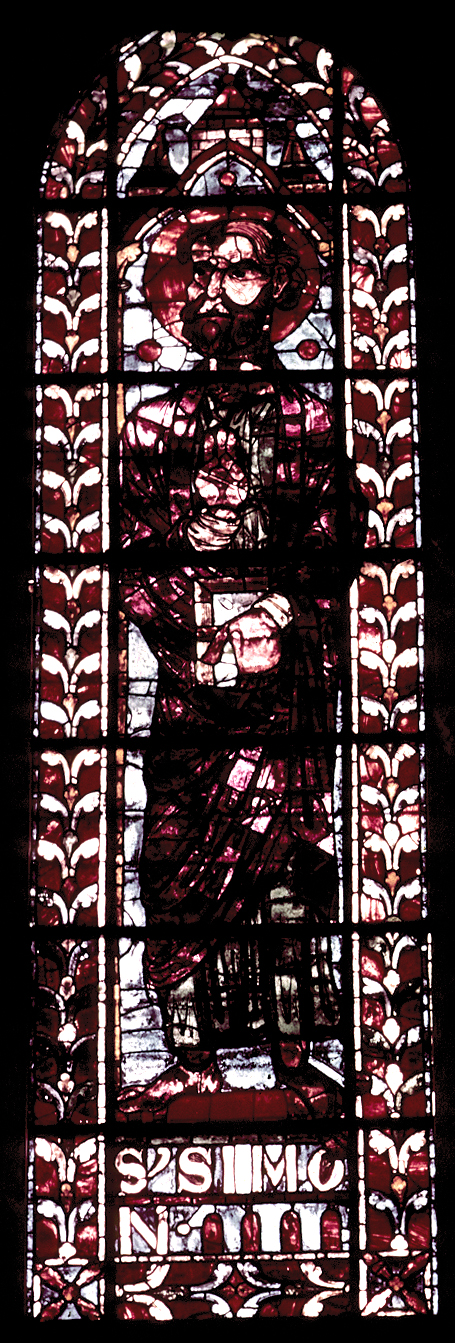 Choir clerestory, window 5, section C