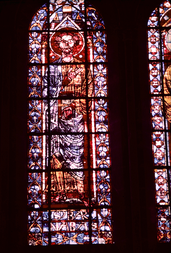 Choir clerestory, window 6, section B