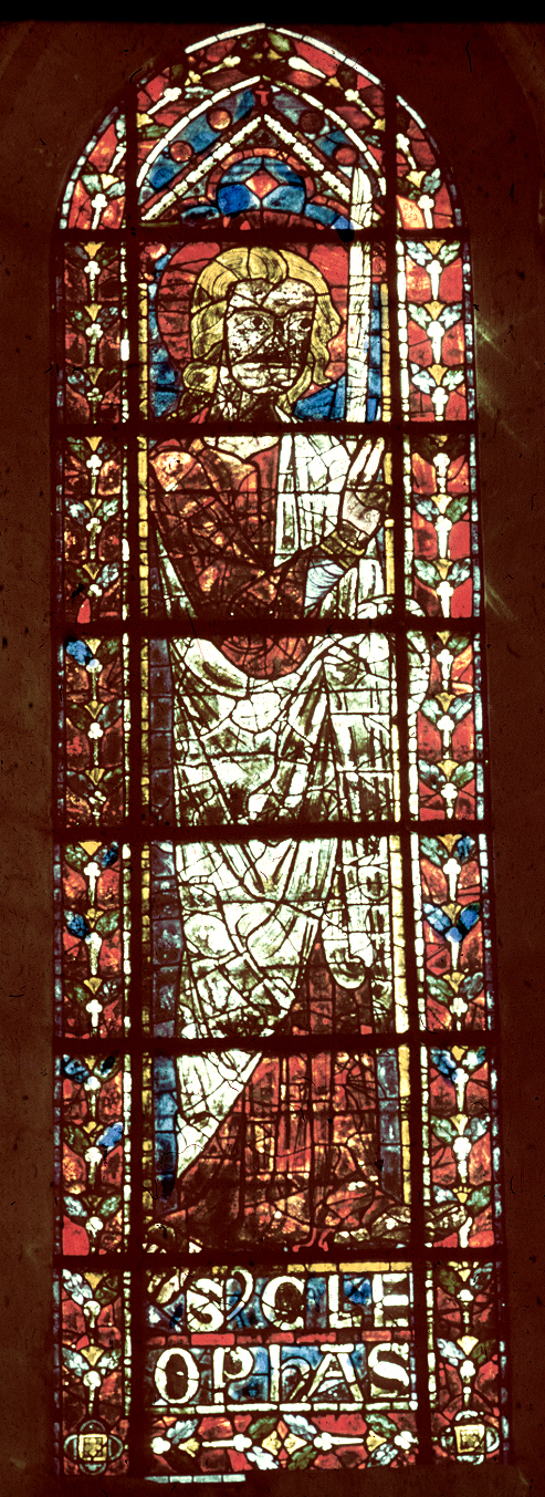 Nave, clerestory, window 8, section A