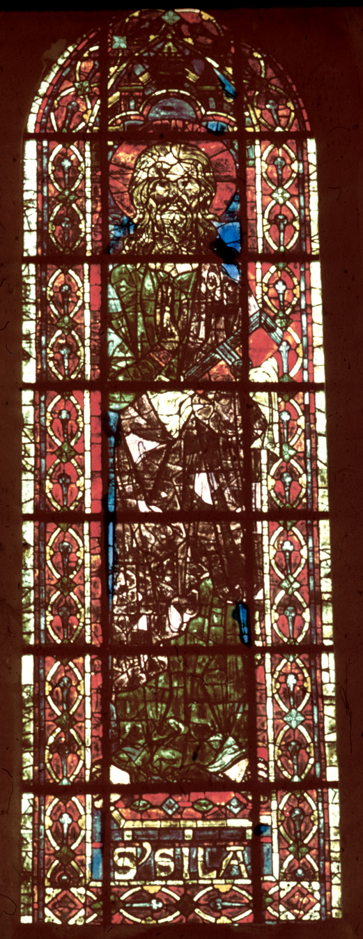 Nave clerestory, window 8, section B