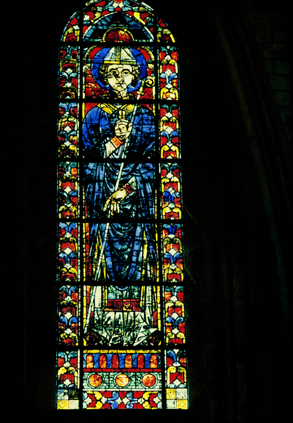Nave clerestory, wall south, window 8, section C