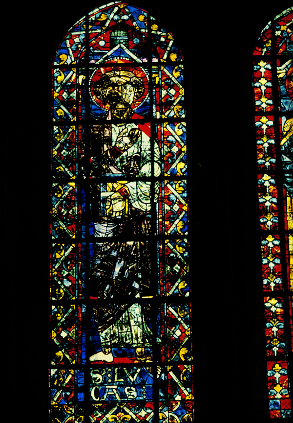 Nave clerestory, wall south, window 7, section B