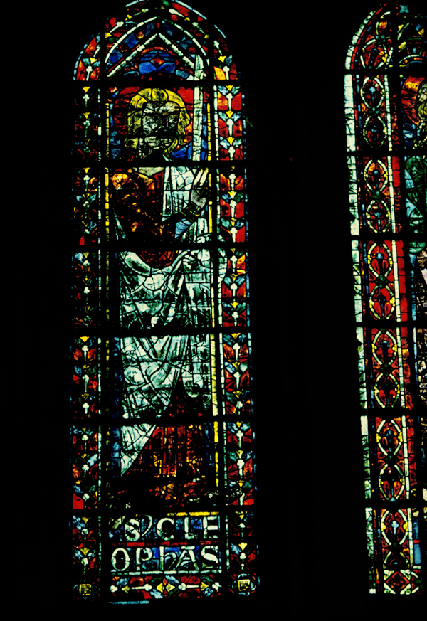 Nave clerestory, wall south, window 8, section A