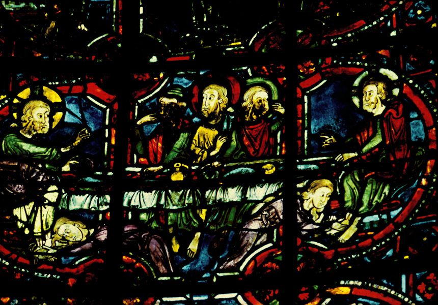 Apse, Holy Cross Chapel, window 22, section 10-11-12