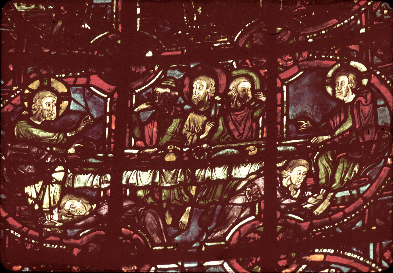 Apse, Holy Cross Chapel, window 22, section 10-11-12