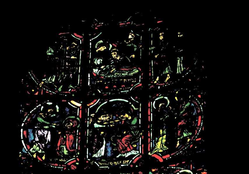 Apse, Holy Cross Chapel, window 22, section 18