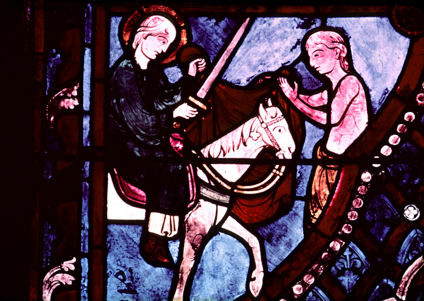 Apse, Lady of Lourdes Chapel, window 17, section 1