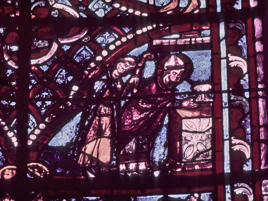 Apse, Lady of Lourdes Chapel, window 17, section 6