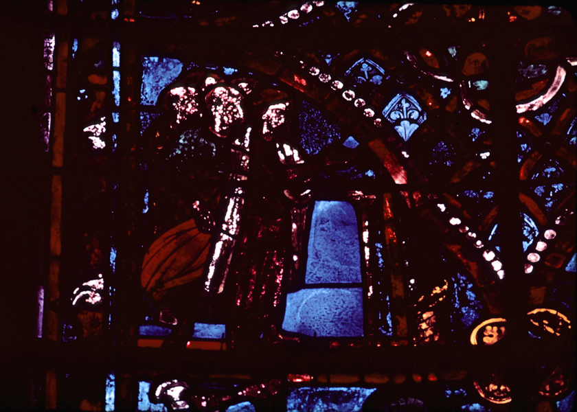 Apse, Lady of Lourdes Chapel, window 17, section 8
