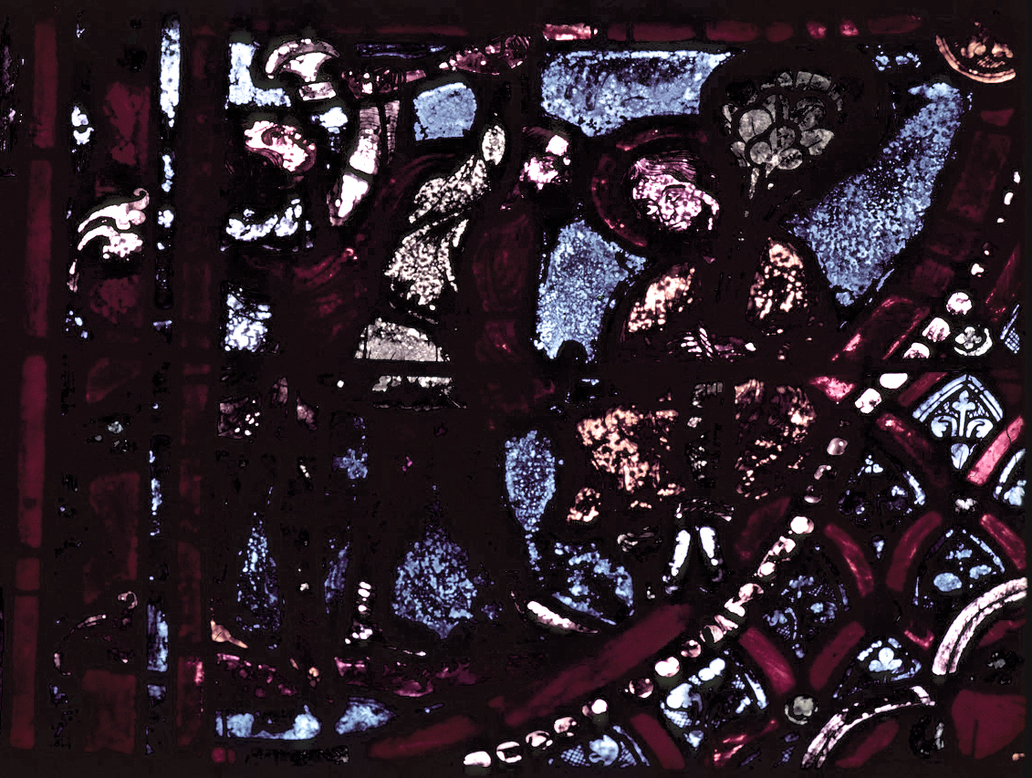 Apse, Lady of Lourdes Chapel, window 17, section 7