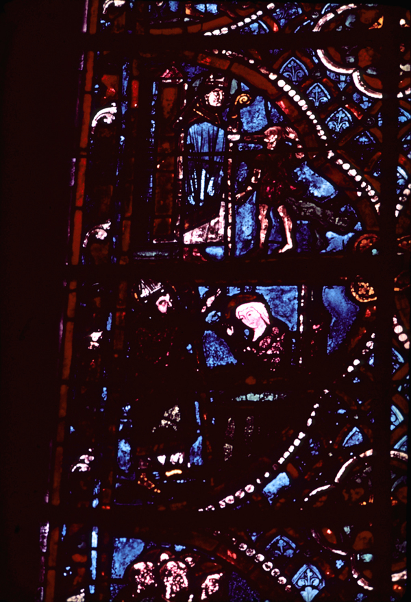 Apse, Lady of Lourdes Chapel, window 17, section 9