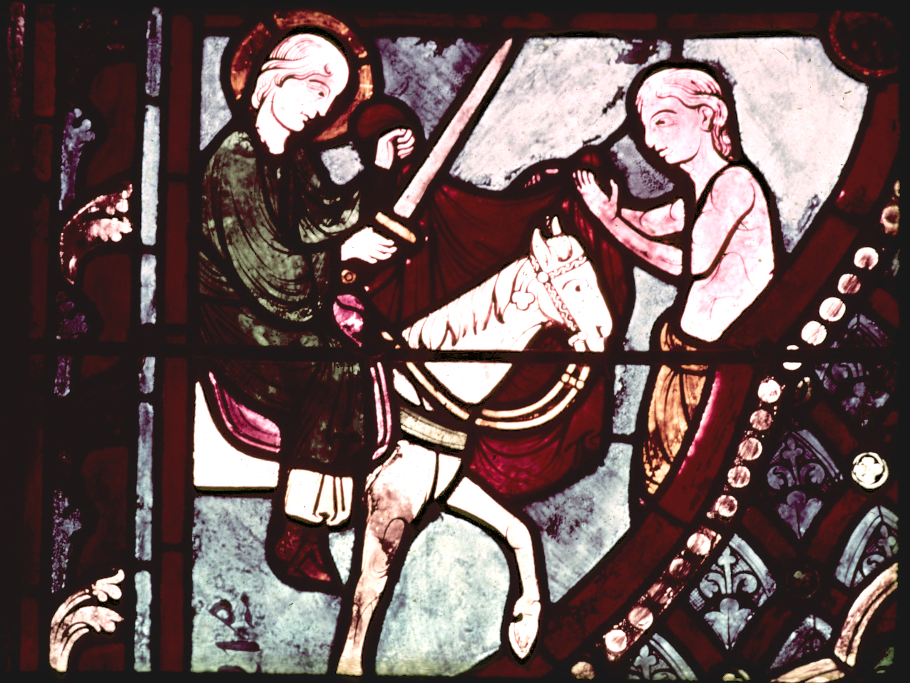 Apse, Lady of Lourdes Chapel,  window 17, section 1
