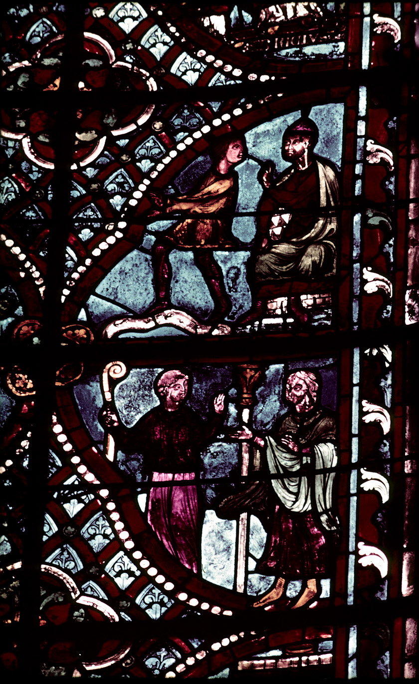 Apse, Lady of Lourdes Chapel, window 17, section 10