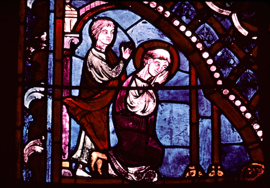 Apse, Lady of Lourdes Chapel, window 17, section 2