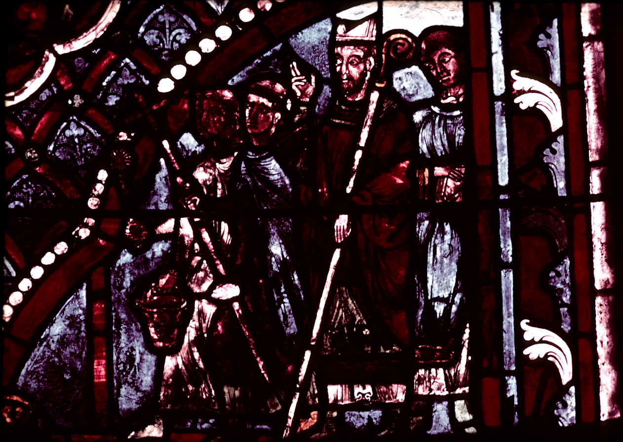 Apse, Lady of Lourdes Chapel, window 17, section 3