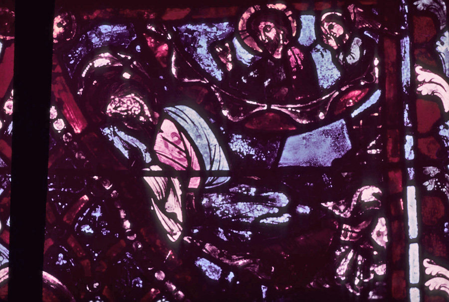 Apse, Lady of Lourdes Chapel, window 17, section 4