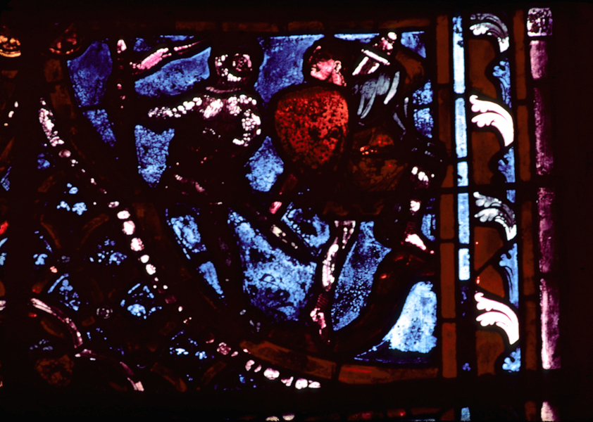 Apse, Lady of Lourdes Chapel, window 17, section 5