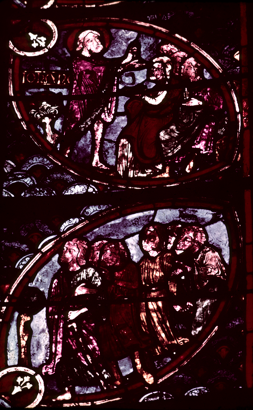 Apse,  Joan of Arc Chapel, window 3, section 5
