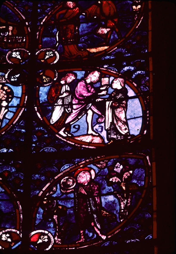 Apse, Joan of Arc Chapel, window 3, section 6