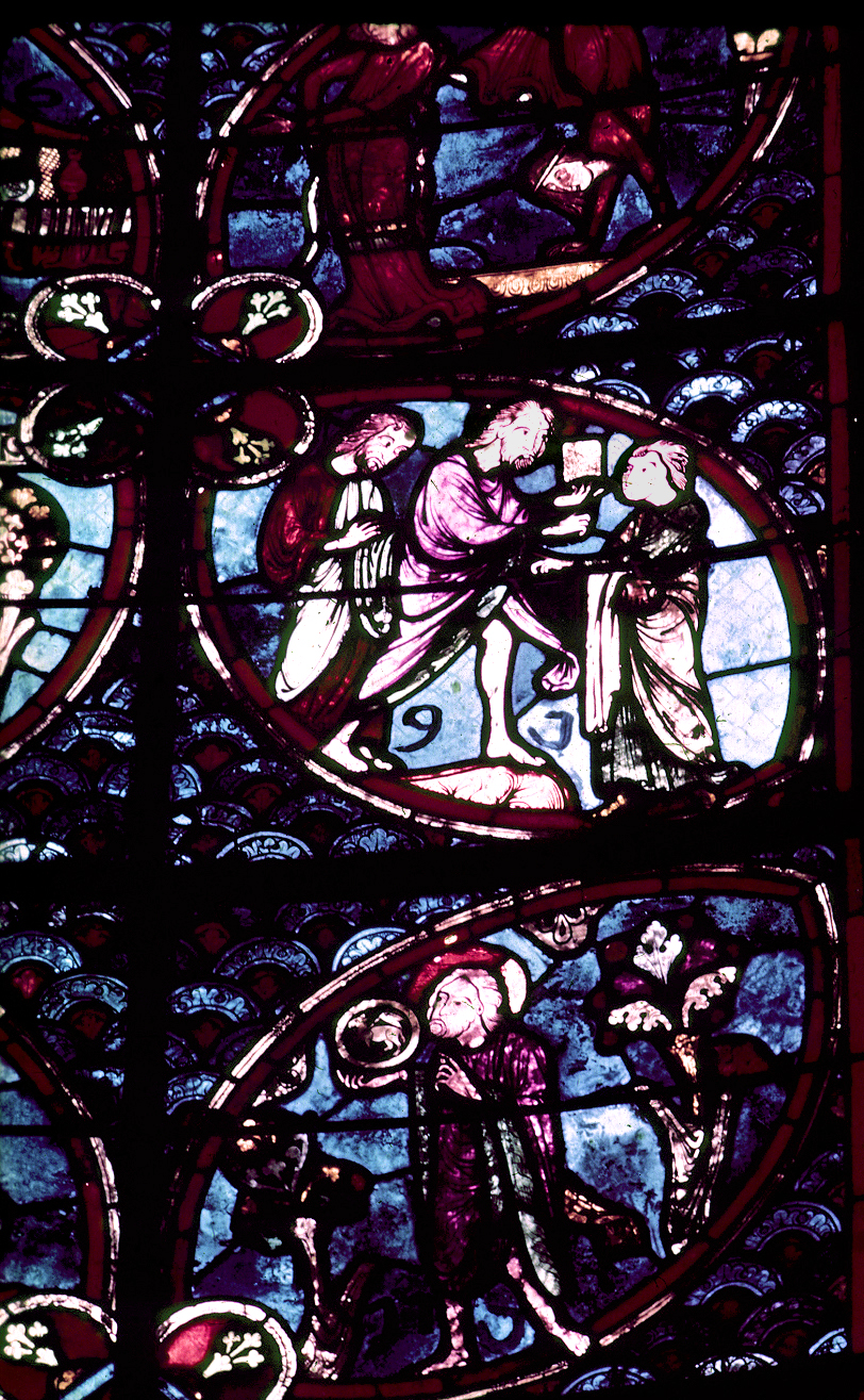 Apse, Joan of Arc Chapel, window 3, section 6